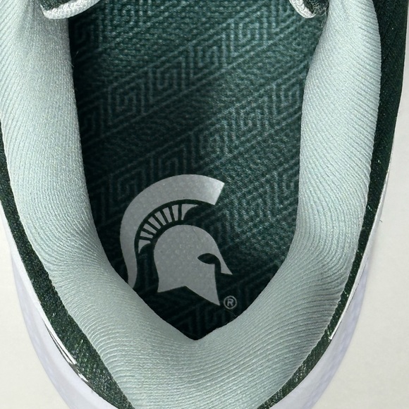 New Nike Men’s 10.5 Air Zoom Pegasus 39 Michigan State Spartans Green White - Picture 12 of 12